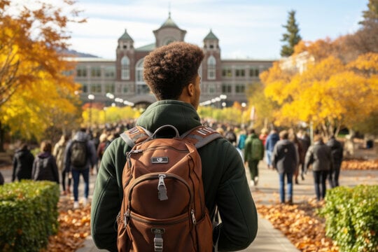 Student on Campus visit